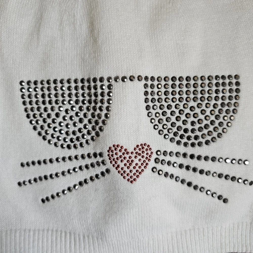 NWT Karl Lagerfeld Cat‎ Design Beanie